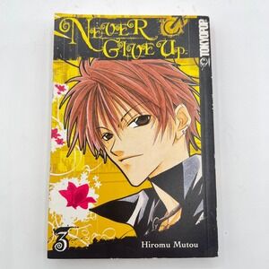 Never‎ Give Up Vol. 3 Manga Comic Book by Hiromu Mutou Tokyopop
